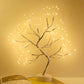 20" 108 Leds Tabletop Bonsai Tree Light-Fairy Light Spirit Tree Lamp, Lighted Artificial Christmas Tree Light for Decoration inside Aesthetic Room Home Bedroom Night Light Decor, USB /Battery Powered