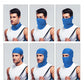 SATINIOR 9 Pcs Ski Mask for Men Full Face Helmet Mask Balaclava Winter Neck Gaiter Outdoor Cycling Windproof Hood