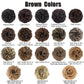 1PCS Messy Hair Bun Hair Scrunchies Extension Curly Wavy Messy Synthetic Chignon for Women Updo Hairpiece (8#(Medium Chestnut Brown))