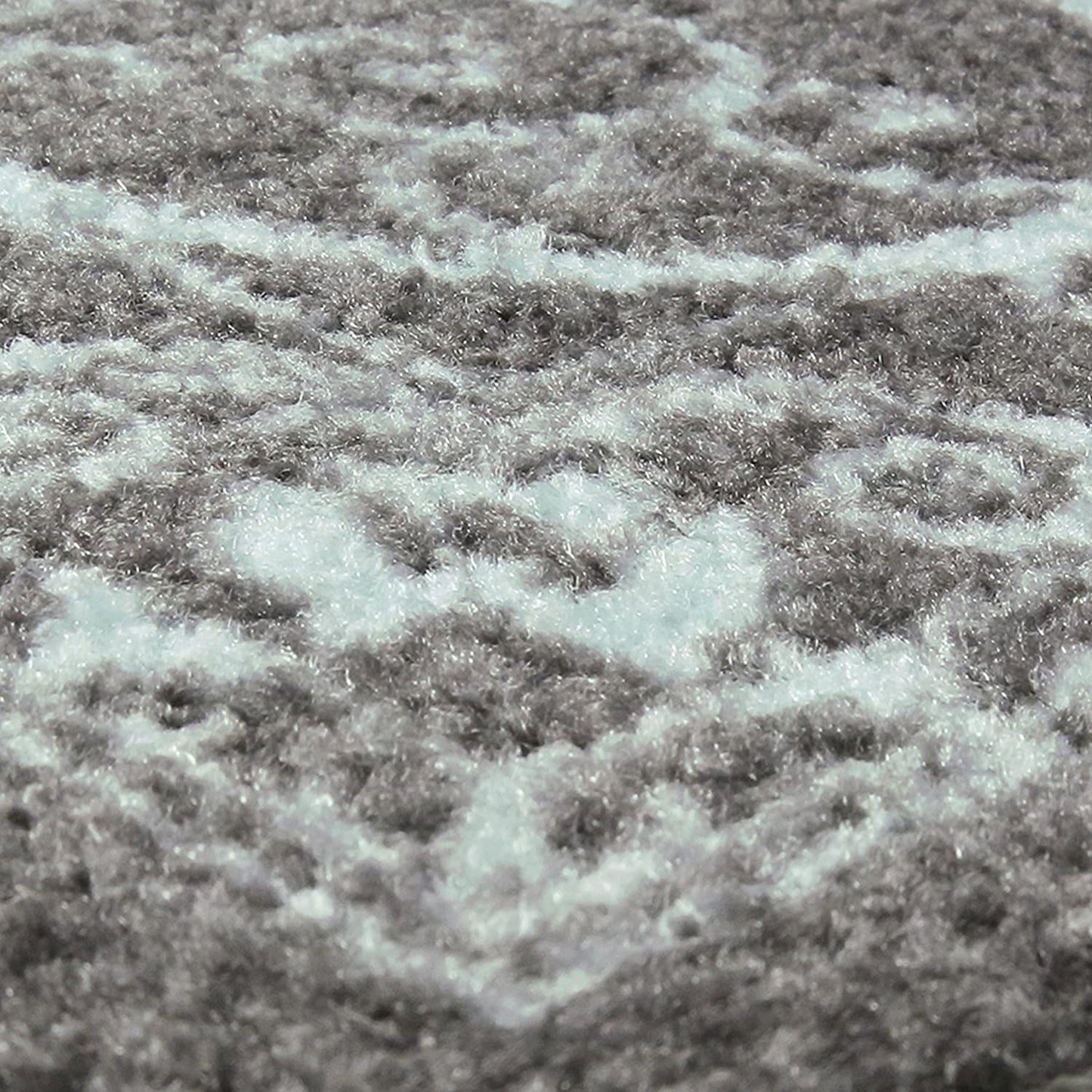 Pelham Vintage Runner Rug Non Slip Washable Hallway Entry Carpet [Made in USA], 2 X 6, Grey/Blue