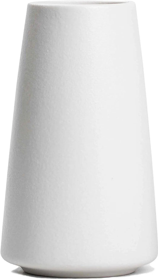 Ceramic Vase - Flower Vase Minimalism Style for Modern Table Shelf Home Decor, Fit for Fireplace Bedroom Kitchen Living Room Centerpieces Office Desk