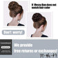 1PCS Messy Hair Bun Hair Scrunchies Extension Curly Wavy Messy Synthetic Chignon for Women Updo Hairpiece