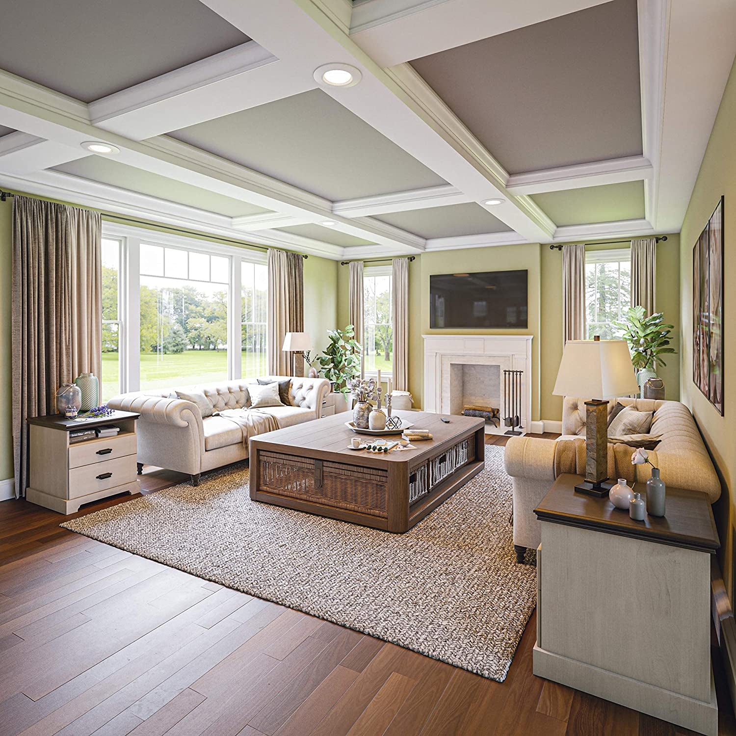 21037SL Hanover Table Lamps, 29 Inch Height, 15 Inch Width, 9.5 Inch Depth, Natural Slate