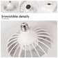 Modern Ceiling Fan with Light Low Profile Ceiling Fan LED Dimmable with Light Kit Lamp E27 Lamp Holder for Bedroom Bathroom Indoor Ceiling Fan