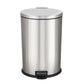 Better Homes & Gardens Stainless Steel Oval Kitchen Garbage Can with Lid, 10.5 Gallon
