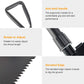 Mini Folding Shovel High Carbon Steel, Portable Lightweight Outdoor Tactical Survival Foldable Snow Shovel, Entrenching Tool, Camping, Hiking, Digging, Backpacking, Car Emergency