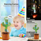 Singing Cactus Plush Toy Glow Dancing Electronic Recording Funny Song Fun Toy US