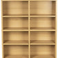 Atlantic Oskar 464 Media Storage Cabinet – Protects & Organizes Prized Music, Movie, Video Games Toys & Dolls, Trading Cards, or Sports Memorabilia Collections, PN 38435720 in Maple
