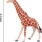 Safari Animals Figures Toys, Realistic Jumbo Wild Zoo Animals Figurines Large Plastic African Jungle Animals Playset with Elephant, Giraffe, Lion, Tiger, Gorilla for Kids Toddlers, 12 Piece Gift Set