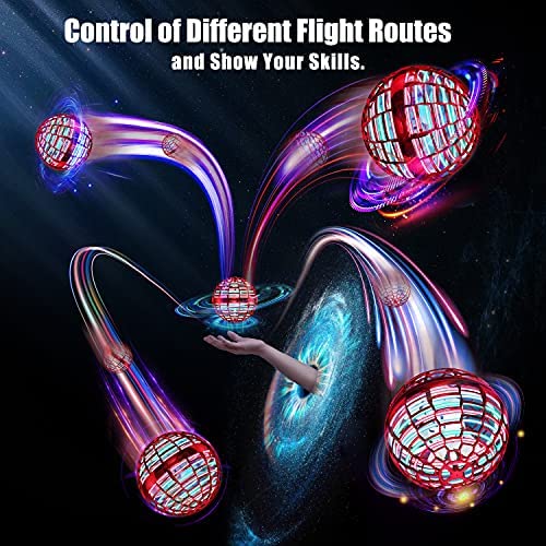 Flynova Pro Flying Toys That Brings Magic into Reality,Flying Boomerang Ball Toy Flying Space Orb Ball Spinner Hand Hover Drone Ball Soaring Nebula Fly Orb Toy Floating Outdoor Cool Toys