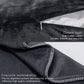 2 Pack Zippered Velvet Queen Pillowcases, Super Soft and Cozy Luxury Fuzzy Flannel Pillow Cases with Zipper, 20X30 Inches, Charcoal Grey