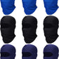 SATINIOR 9 Pcs Ski Mask for Men Full Face Helmet Mask Balaclava Winter Neck Gaiter Outdoor Cycling Windproof Hood