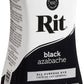 Rit Dye 88150 All Purpose Liquid Dye, Black, 8 Fl Oz