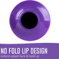 Professional Bellows Accordion Toilet Plunger, Thrust Plunge Removes Heavy Duty Clogs from Clogged Bathroom Toilets, Power Plungers, Jackson Parent (Purple)