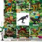 Dinosaur Toys for Kids 3-5 with Activity Play Mat & Trees, Realistic Jurassic Dinosaur Play Set to Create a Dino World Including T-Rex, Triceratops, Velociraptor, Great Gift for Boys & Girls