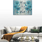 Bathroom Dandelion Wall Art Butterfly Dandelion Motivational Quotes Pictures Paintings Canvas Prints Framed Modern Artwork Home Decor for Office Living Room Bedroom Bathroom Kitchen 16"X12"
