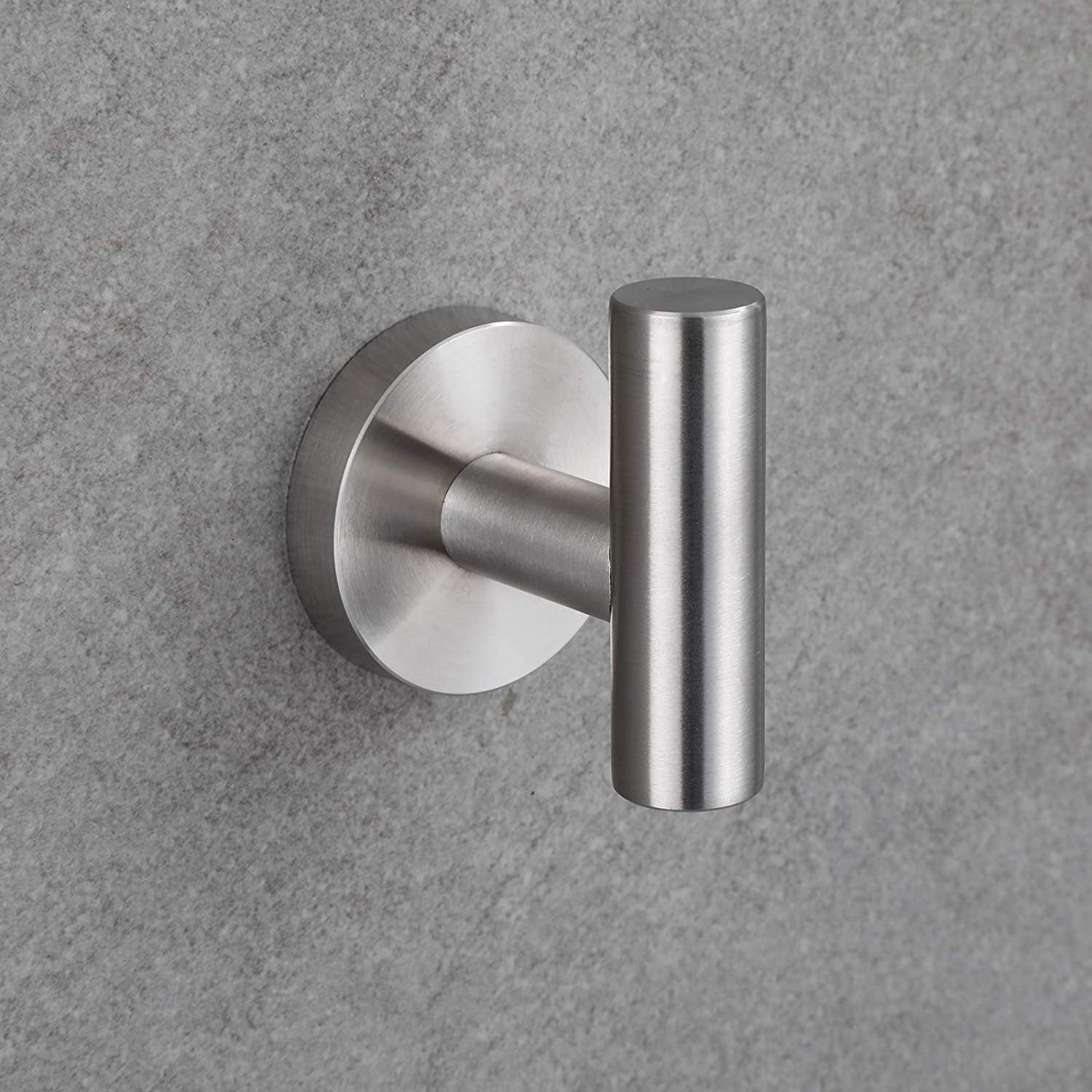 5 Piece Brushed Nickel Bathroom Hardware Set, Includes 24 Inch Double Towel Bar, Modern Bathroom Accessories Kit