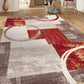 Contemporary Abstract Circle Design Multi Soft 5'3" X 7'3" Indoor Area Rug