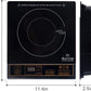 Duxtop 1800W Portable Induction Cooktop Countertop Burner, Gold 8100MC/BT-180G3