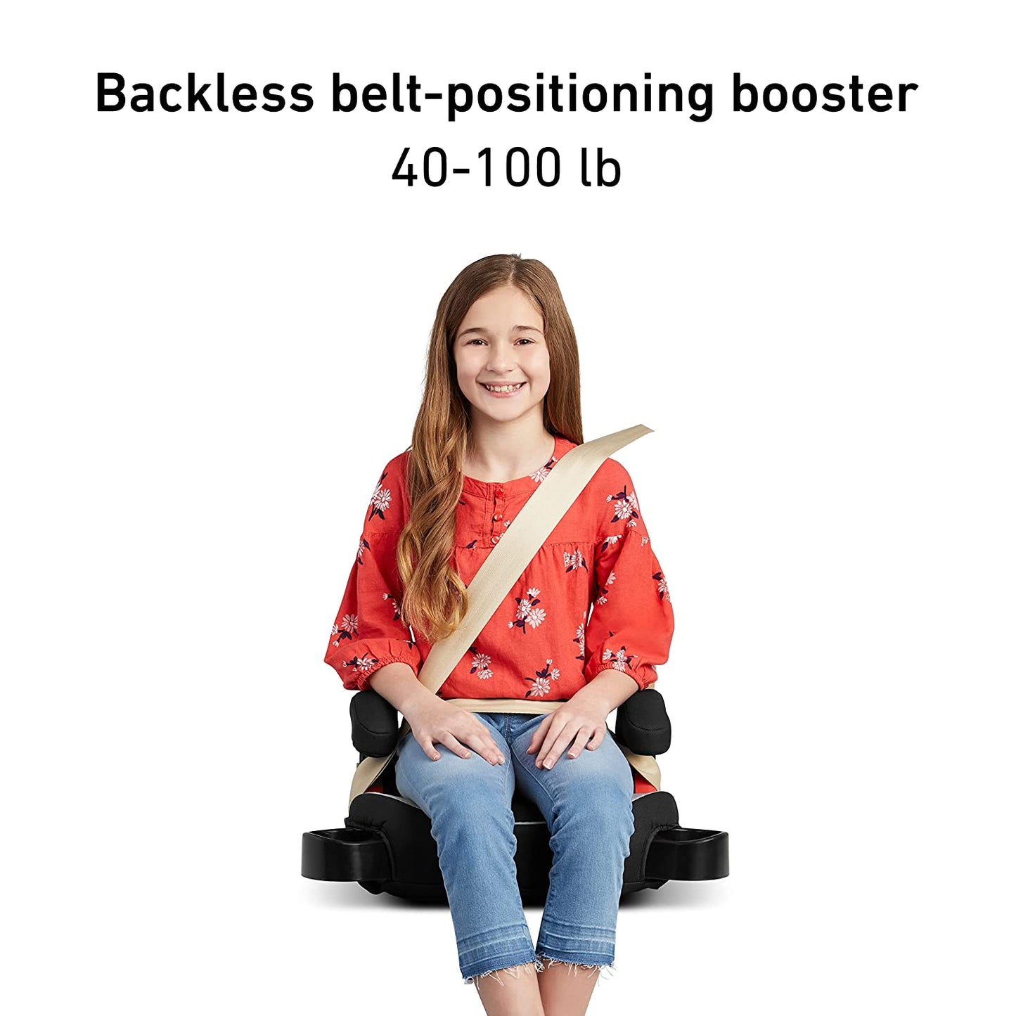 Turbobooster Highback Booster Seat, Glacier