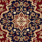 Kirsten Traditional Oriental Red Scatter Mat Rug, 2' X 3'