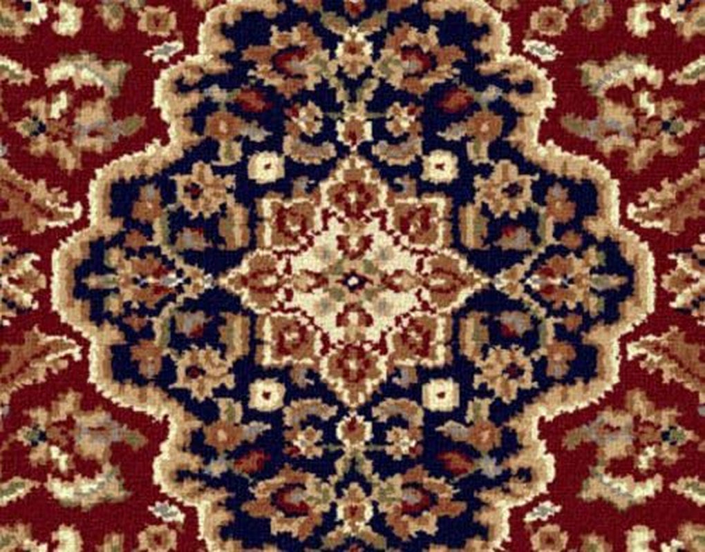 Kirsten Traditional Oriental Red Scatter Mat Rug, 2' X 3'