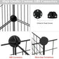 DIY Small Animal Playpen, Pet Playpen, Rabbit Cage, Guinea Pig Cages, Puppy Playpen, Kitten Playpen | Indoor & Outdoor Portable Metal Wire Yard Fence (12 Metal Panels + 12 Plastic Panels)