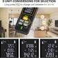 Laser Tape Measure - 165Ft Laser Measurement Tool Ft/In/M Unit Switching, High Accuracy Digital Tape Measure with Backlit LCD and 2 Bubble Levels, Waterproof Laser Measure Distance, Area, Volume (50M)