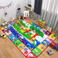 Baby Cotton Play Mat, Playmat Baby Crawling Mat for Floor Baby Mat Large Super Soft Extra Thick (0.6Cm), Plush Surface Foldable Non-Slip Non-Toxic
