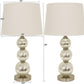 Décor Therapy MP1063 Table Lamp Set, Mercury Silver