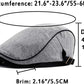 2 Pack Camo Newsboy Cap for Men Cozy Cotton Flat Ivy Gatsbay Hat Breathable Mesh Outdoor Cabbie Beret Hat