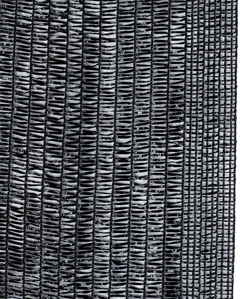 Cerbior 30% UV Sunblock Shade Cloth Cover for Garden Plants Black Greenhouse