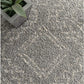 Vasiliki Moroccan Tribal Shag Area Rug, 2' X 3', Silver