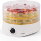 Food Dehydrator, Dehydrator for Food and Jerky, Freeze Dryer, CCD100W6, 280 Watts, White