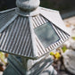Pagoda Garden Statue, Solar Powered Statue Japanese Garden Decor, Outdoor Zen Garden Lantern, Flickering LED Garden Light (Tranquil Pagoda)