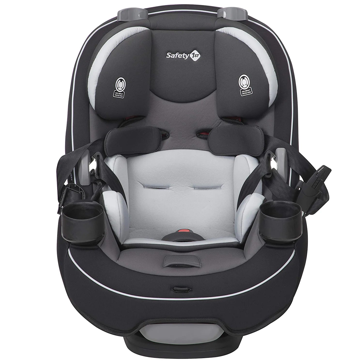 Grow and Go All-In-One Convertible Car Seat,Rear-Facing 5-40 Pounds, Forward-Facing 22-65 Pounds, and Belt-Positioning Booster 40-100 Pounds, Carbon Ink