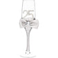 Set of 2 25Th Wedding Anniversary Champagne Flutes Glasses for Mr and Mrs Toasting Party Celebration Gift