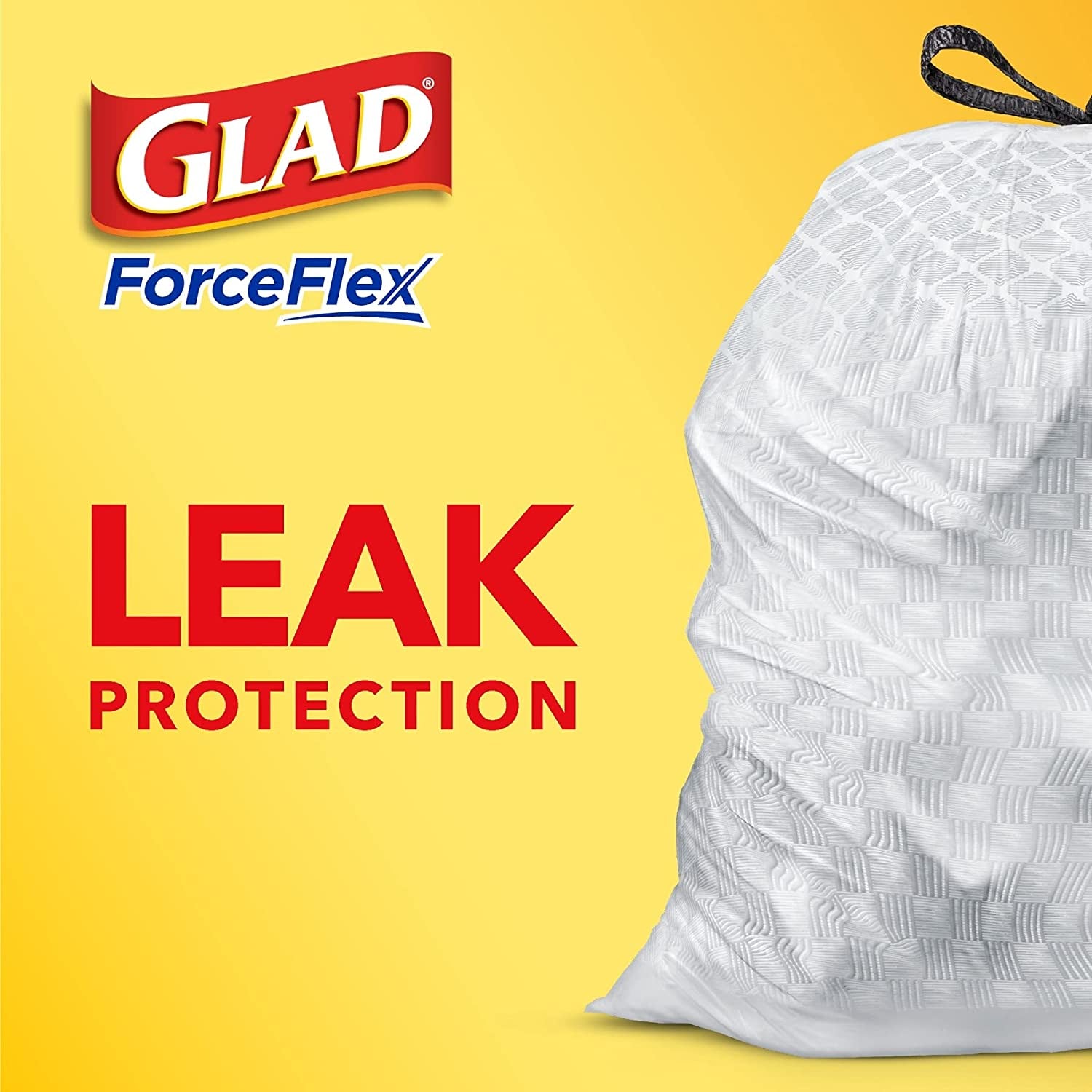 Trash & Food Storage Forceflex Protection Series Tall Trash Bags, 13 Gal, Gain Moonlight Breeze with Febreze, 110 Ct (Package May Vary)