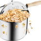 Great Northern Popcorn Original Stainless Steel Stove Top 6-1/2-Quart Popcorn Popper