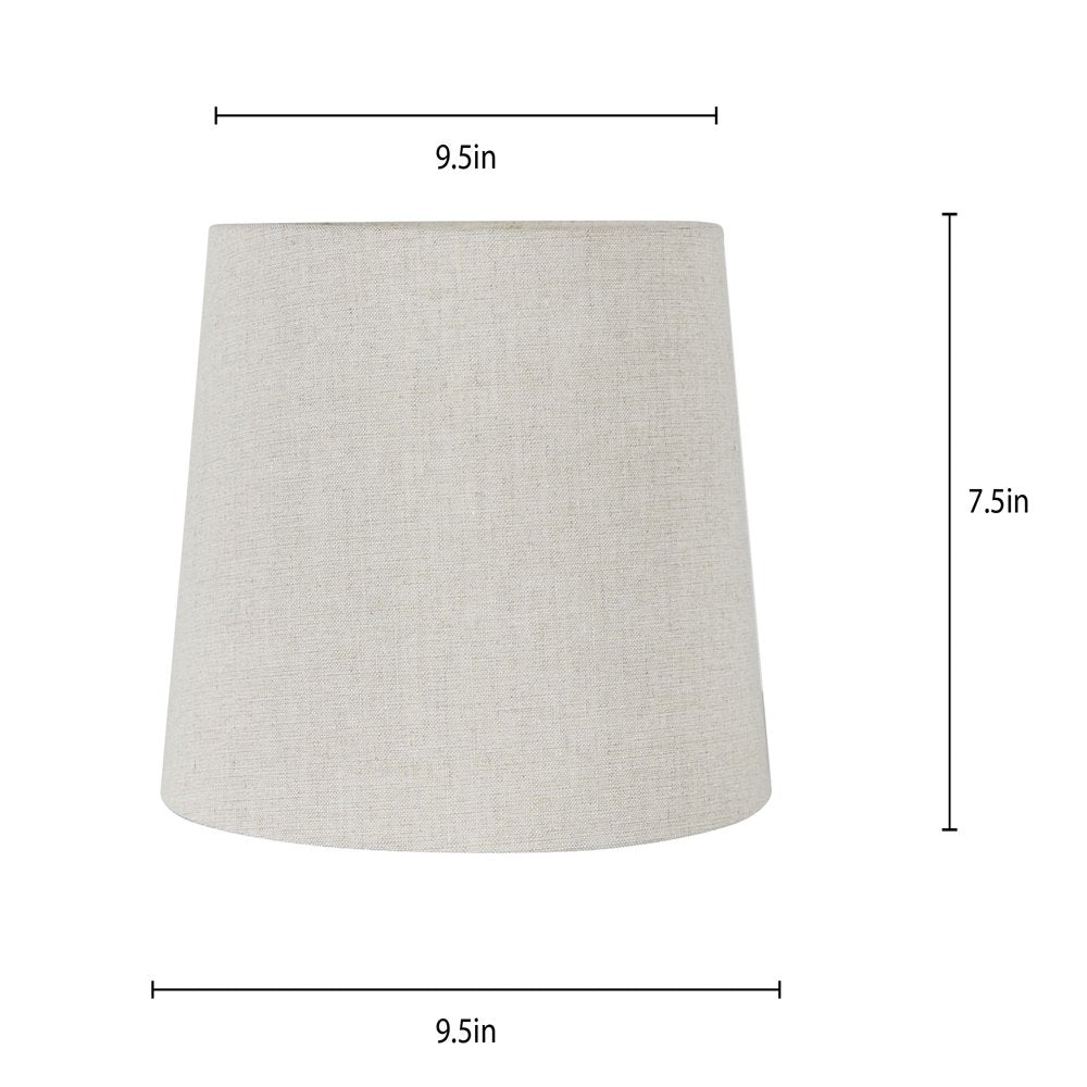 Better Homes & Gardens Fabric Accent Lamp Shade, Beige