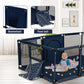 Baby Playpen,Extra Large Play Yard for Babies and Toddlers, Sturdy Safety Huge Baby Fence Play Area Center with Gate, Giant Play Yard for Kids, Twins, Child, Infants