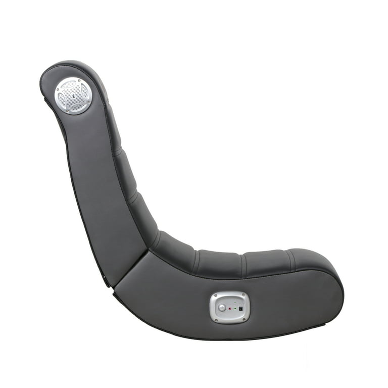 X Rocker Play 2.0 Floor Rocker Gaming Chair, Black