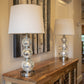 Décor Therapy MP1063 Table Lamp Set, Mercury Silver