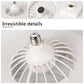 RKSTN Modern Ceiling Fan With Light Low Profile Ceiling Fan LED Dimmable With Light Kit Lamp E27 Lamp Holder For Bedroom Bathroom Indoor Ceiling Fan