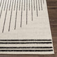 Mark&Day Area Rugs, 5X7 Neerbosch Modern Light Gray Area Rug, Gray / Black / White Carpet for Living Room, Bedroom or Kitchen (5' X 7')