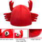 Self-Warming Crab Pet House Bed 2 in 1 Foldable Cushion Mat for Dogs and Cats, 14.6 X 14.6 Inches