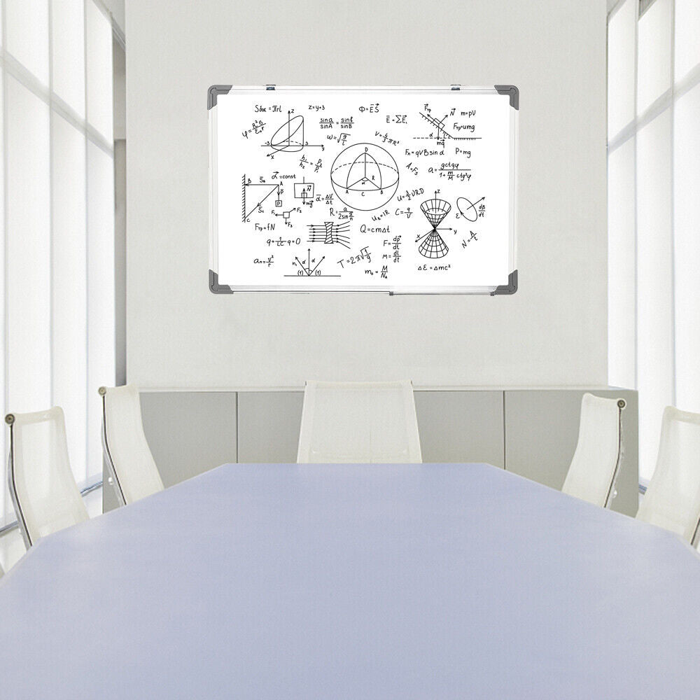 36"X24" Magnetic Writing Whiteboard Dry Erase Board W/Eraser Office Single Side