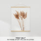 Boho Wall Art Modern Farmhouse Bathroom Decor Cute Pampas Grass Wall Decor Botanical Prints Beige Room Aesthetic Neutral Kitchen Bedroom Decor Set of 4(UNFRAMED 8X10In)