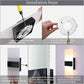 Modern Wall Sconce 12W LED Wall Lights Indoor Acrylic Modern Wall Light Set of 2 LED Wall Lamp for Hallway Living Room Corridor Bedroom, Warm White