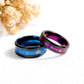 His and Hers King and Queen Rings 2Pcs Titanium Steel Matching Couple Promise Rings Engagement Anniversary Bands Valentine'S Jewelry Gifts